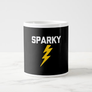 Sparky  Funny Saying Sarcastic Novelty Electrician Large Coffee Mug