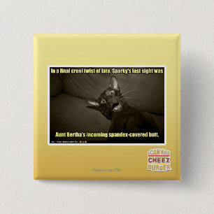 Sparky's last sight 15 cm square badge