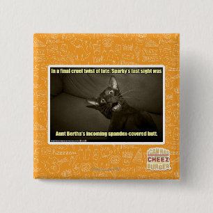 Sparky's last sight 15 cm square badge