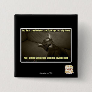 Sparky's last sight 15 cm square badge