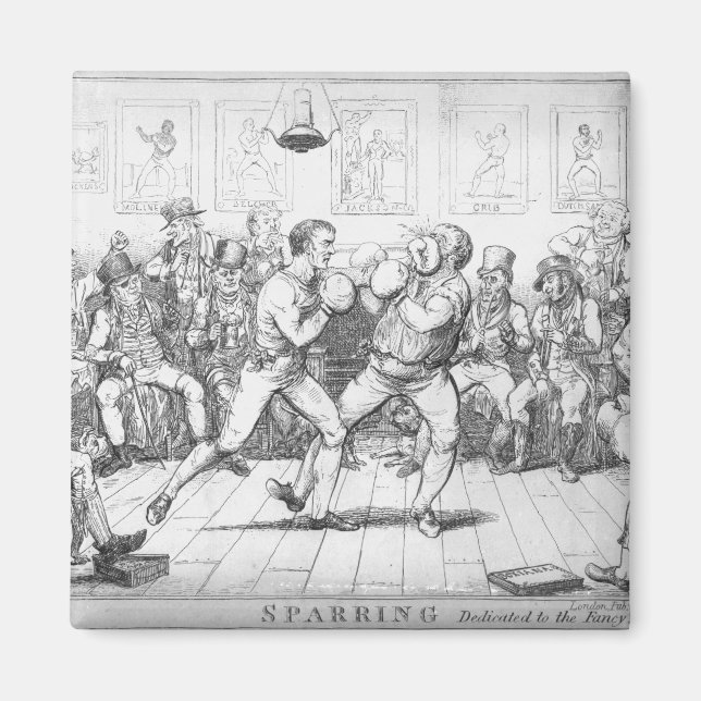 Sparring, 1817 magnet (Front)