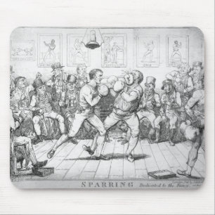 Sparring, 1817 mouse pad