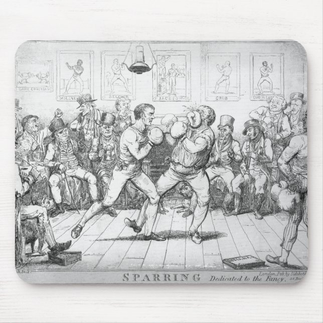 Sparring, 1817 mouse pad (Front)