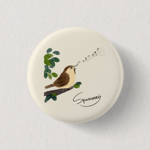 Sparrotti! スパロッティ! 3 cm round badge