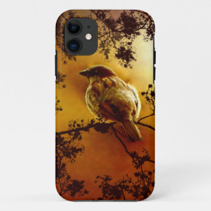 Sparrow At Sunset iPhone SE/5/5s Case