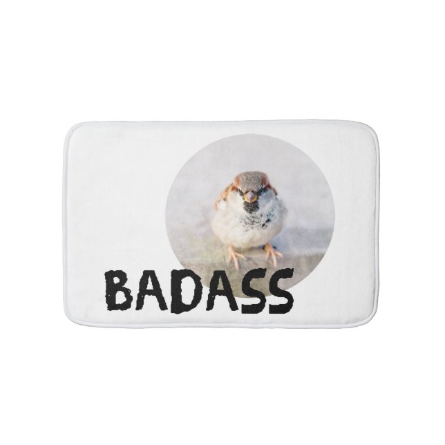 Sparrow - Badass Bath Mat (Front)