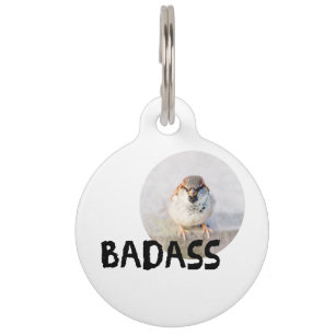 Sparrow - Badass Pet Tag