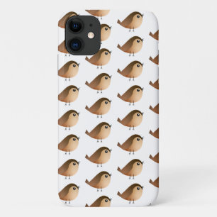 Sparrow Bird Cartoon   iPhone 11 Case
