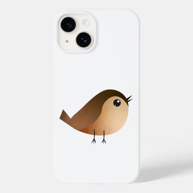 Sparrow Bird Cartoon  Case-Mate iPhone Case (Back)