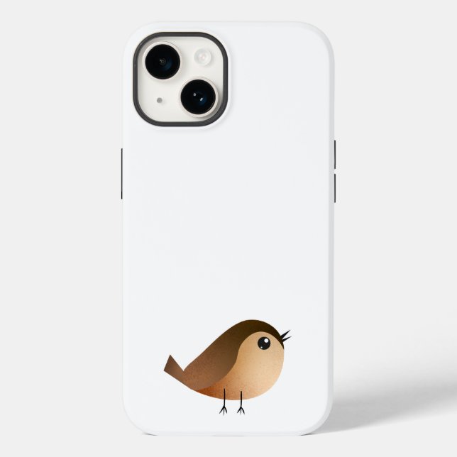 Sparrow Bird Cartoon  Case-Mate iPhone Case (Back)