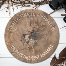 Sparrow Birds Funny Birdwatcher Retirement Party