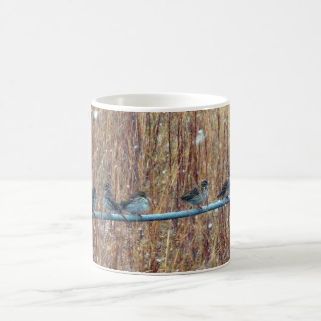 Sparrow Coffee Mug (Center)