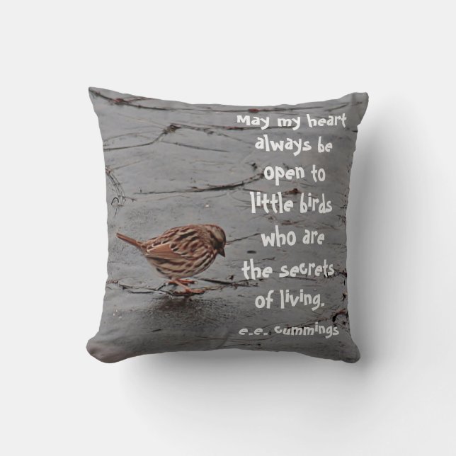 Sparrow Cushion (Front)