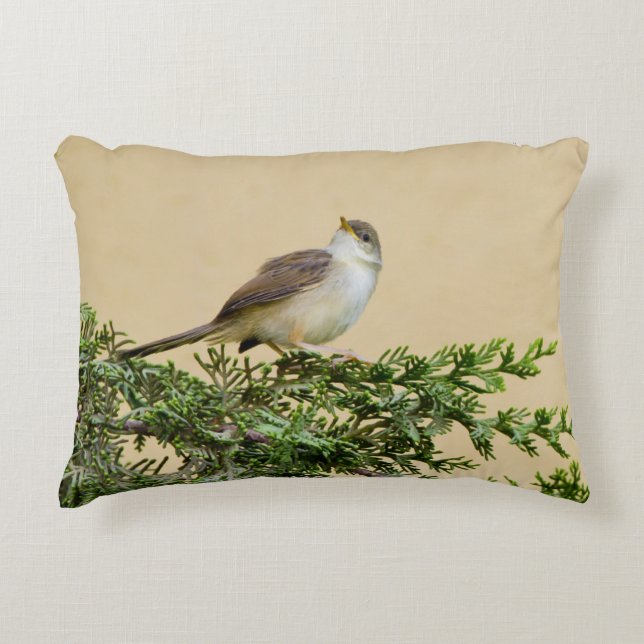 Sparrow  decorative cushion (Front)