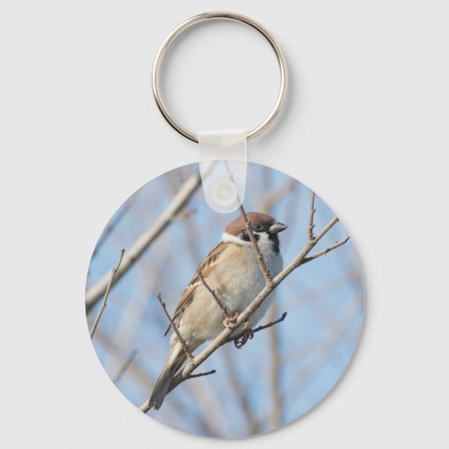Sparrow Key Ring (Front)
