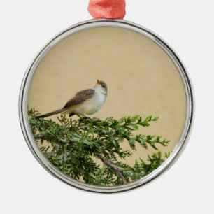 Sparrow Metal Tree Decoration