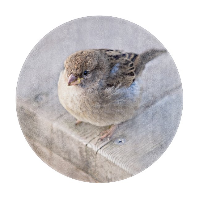 Sparrow - Overweight Cutting Board (Front)