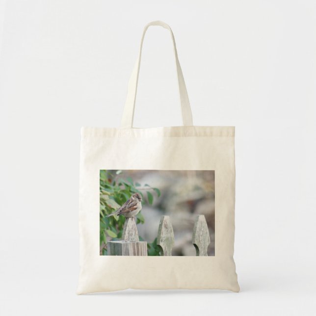 Sparrow photography tote bag (Front)