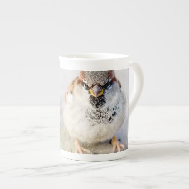 Sparrow - The Warrior Bone China Mug (Front Right)