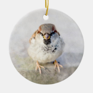 Sparrow - The Warrior Ceramic Ornament