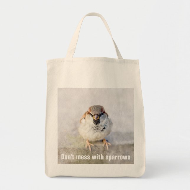 Sparrow - The Warrior Tote Bag (Front)