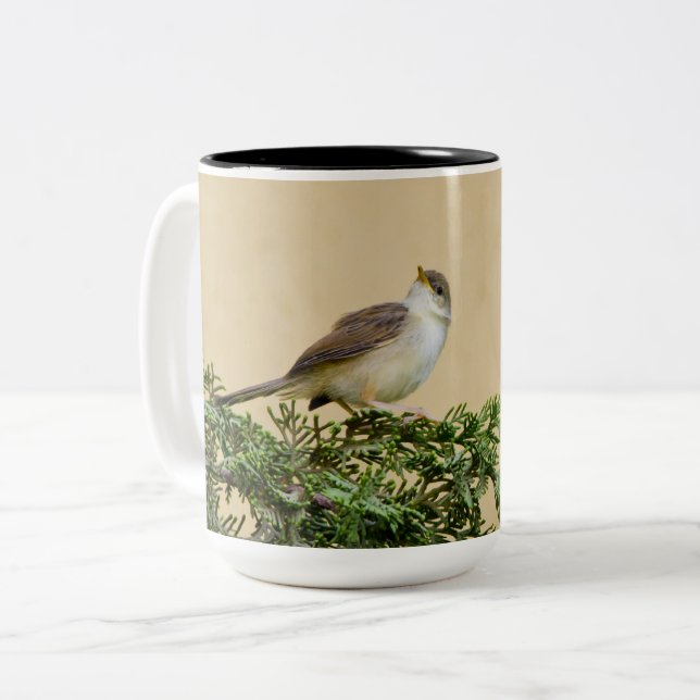 Sparrow  Two-Tone coffee mug (Front Left)