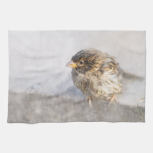 Sparrow - Weather Forecast Epic Fail Tea Towel