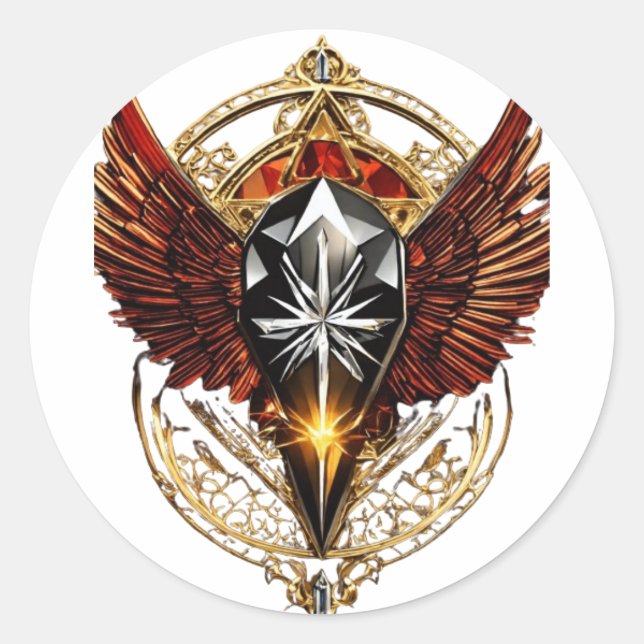 "Sparrow Whispers: Sticker (Front)