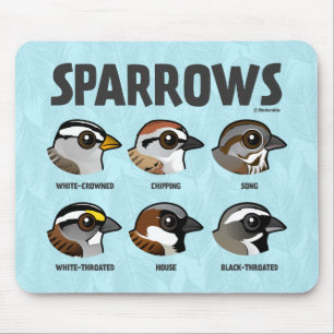 Sparrows Mouse Pad