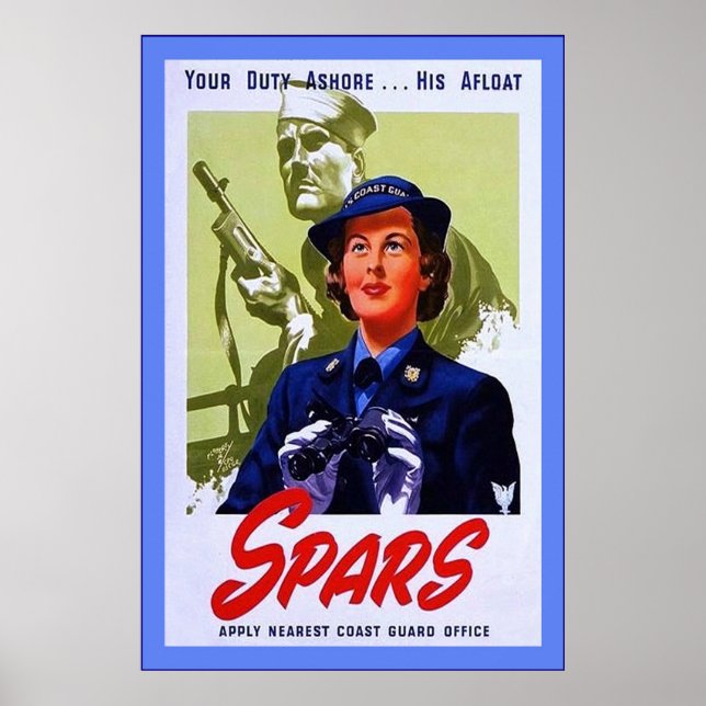 SPARS~Vintage World War 2 Poster (Front)