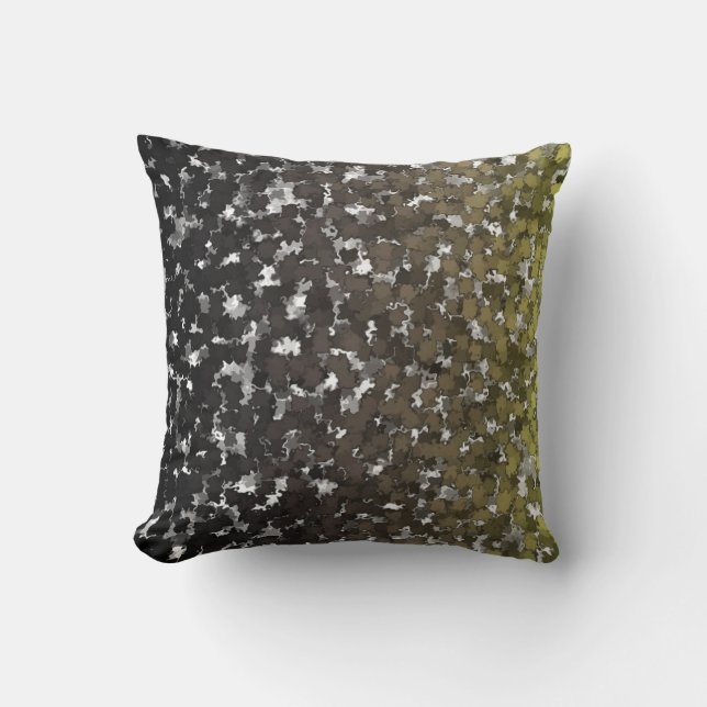Sparse Leaves Camo Cushion (Front)