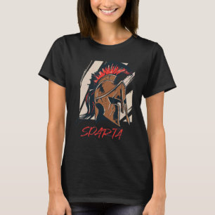 Sparta Helmet Gladiator Spartans Warrior Ancient G T-Shirt
