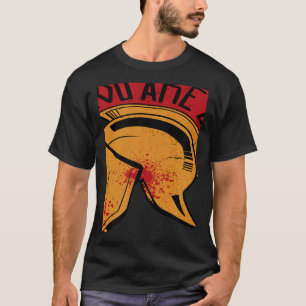 Sparta Helmet You Are Unstoppable Fitness Motivati T-Shirt
