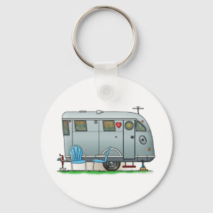 Spartan Camper Trailer RV Key Ring