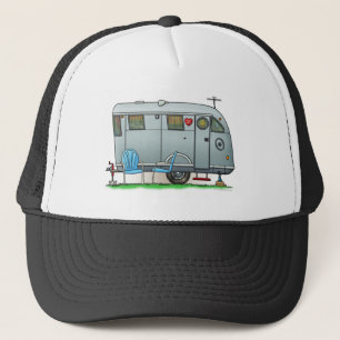 Spartan Camper Trailer RV Trucker Hat