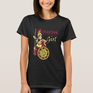 Spartan Girl Leonidas Sparta Warrior Gladiator Sol T-Shirt