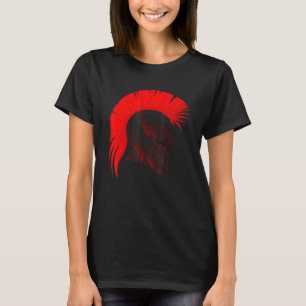 Spartan Greek Helmet Cute Gladiator Men Women T-Shirt
