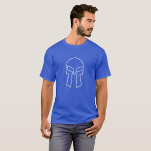 Spartan Helmet - Men's Basic Dark T-Shirt