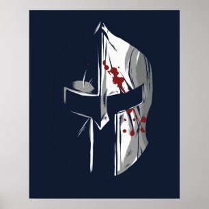 Spartan Helmet Poster
