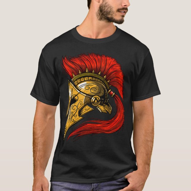 Spartan Helmet T-Shirt (Front)