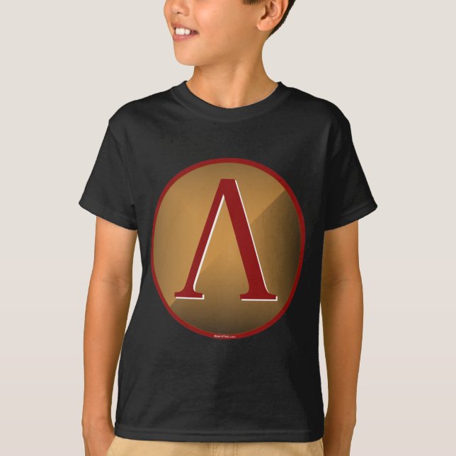 Spartan Lambda Shield T-Shirt (Front)
