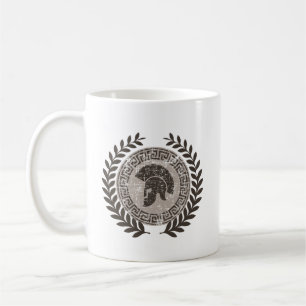 "Spartan Legacy – Ancient Warrior Emblem Design" Coffee Mug