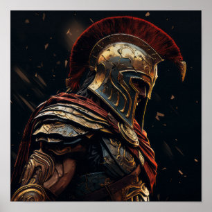 Spartan Legends: Unwavering Tenacity in an Epic Po Poster