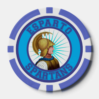 Spartan poker chip