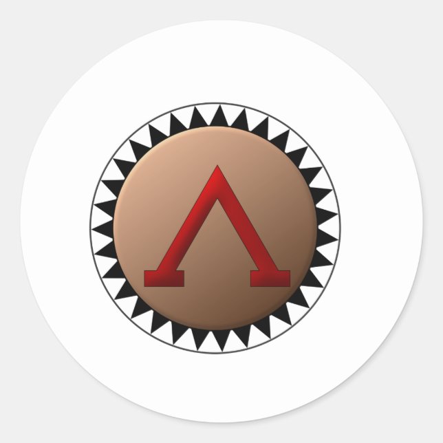 Spartan Shield Stickers (Front)