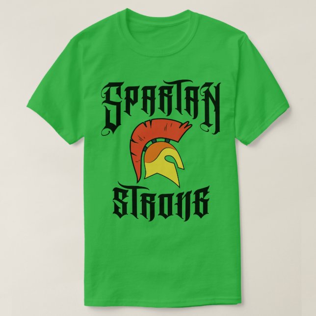 Spartan Strong v2 T-Shirt (Design Front)