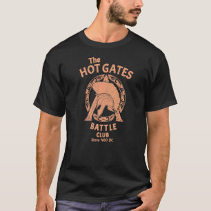 Spartan Symbol Helmet The Hot Gates T-Shirt