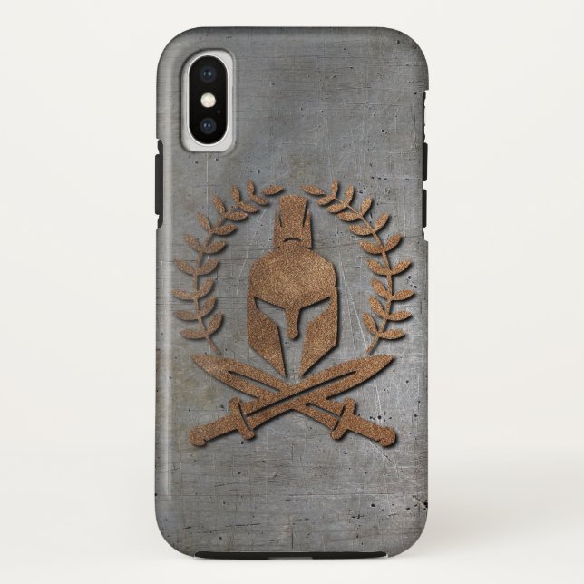 Spartan Warrior Case-Mate iPhone Case (Back)
