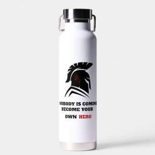 Spartan Warrior Gym Motivation  Water Bottle