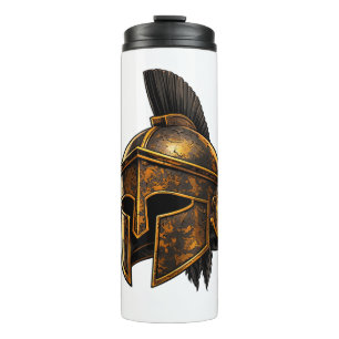 Spartan Warrior Helmet Thermal Tumbler
